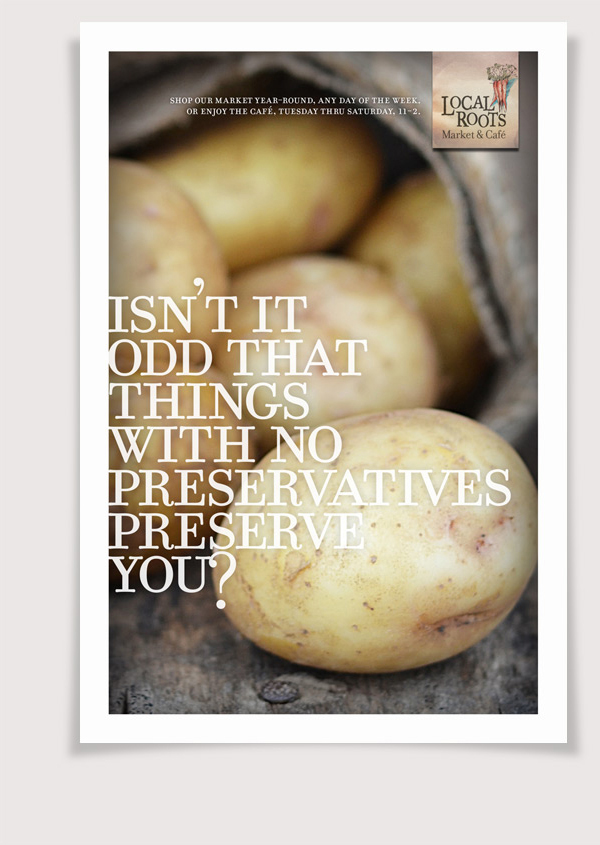 Local Roots Preservatives Poster