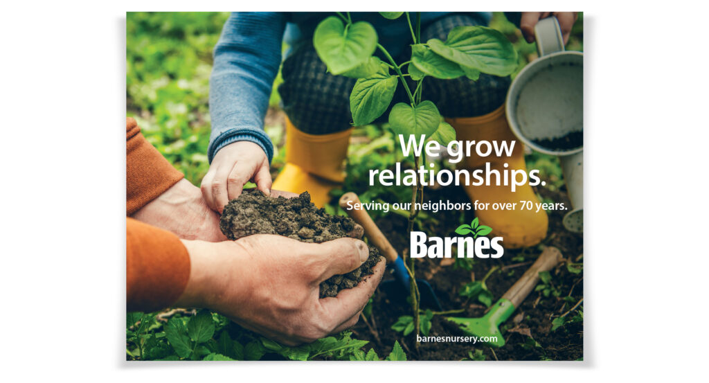 We grow relationships.