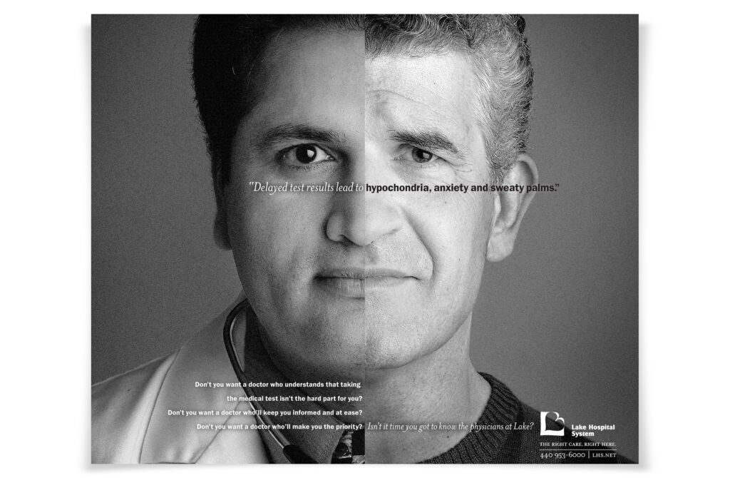 "Delayed test results lead to hypochodria, anxiety and sweaty palms."