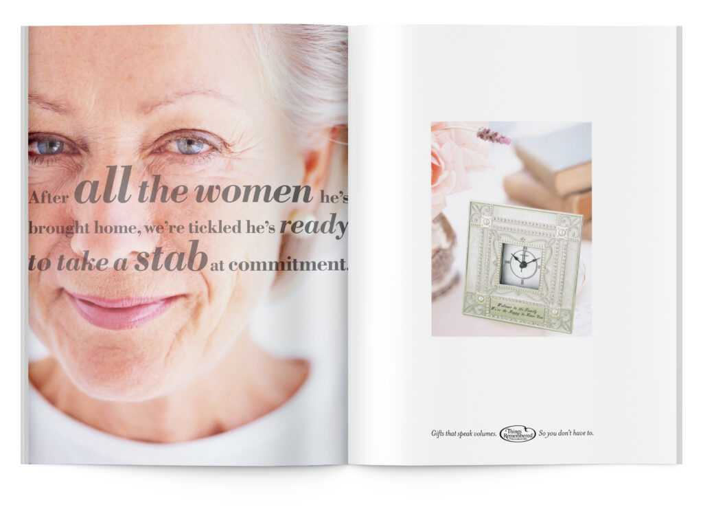 After all the women he's brought home, we're tickled he's ready to take a stab at commitment.