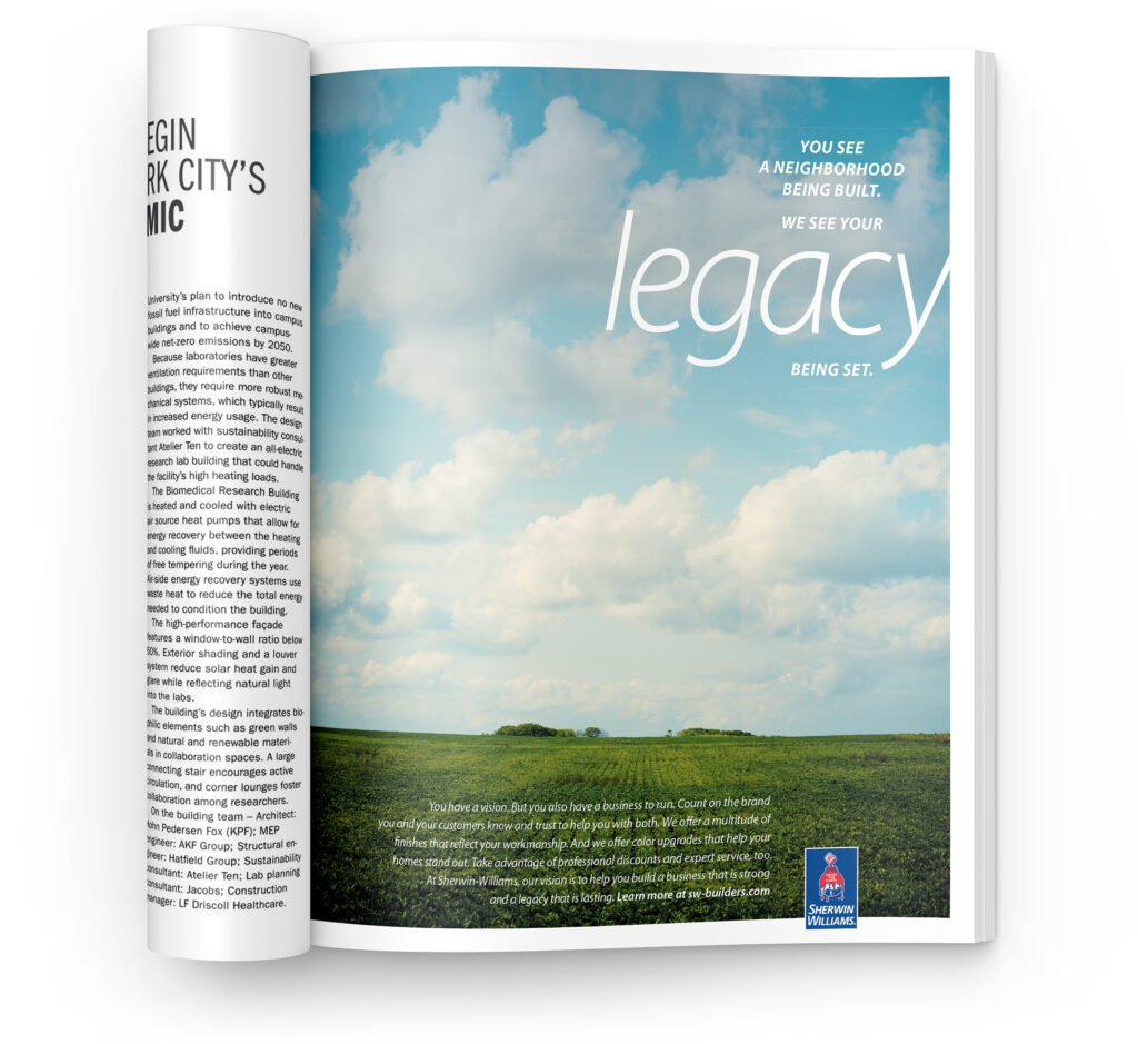 You see a neighborhood being built. We see your legacy being set.