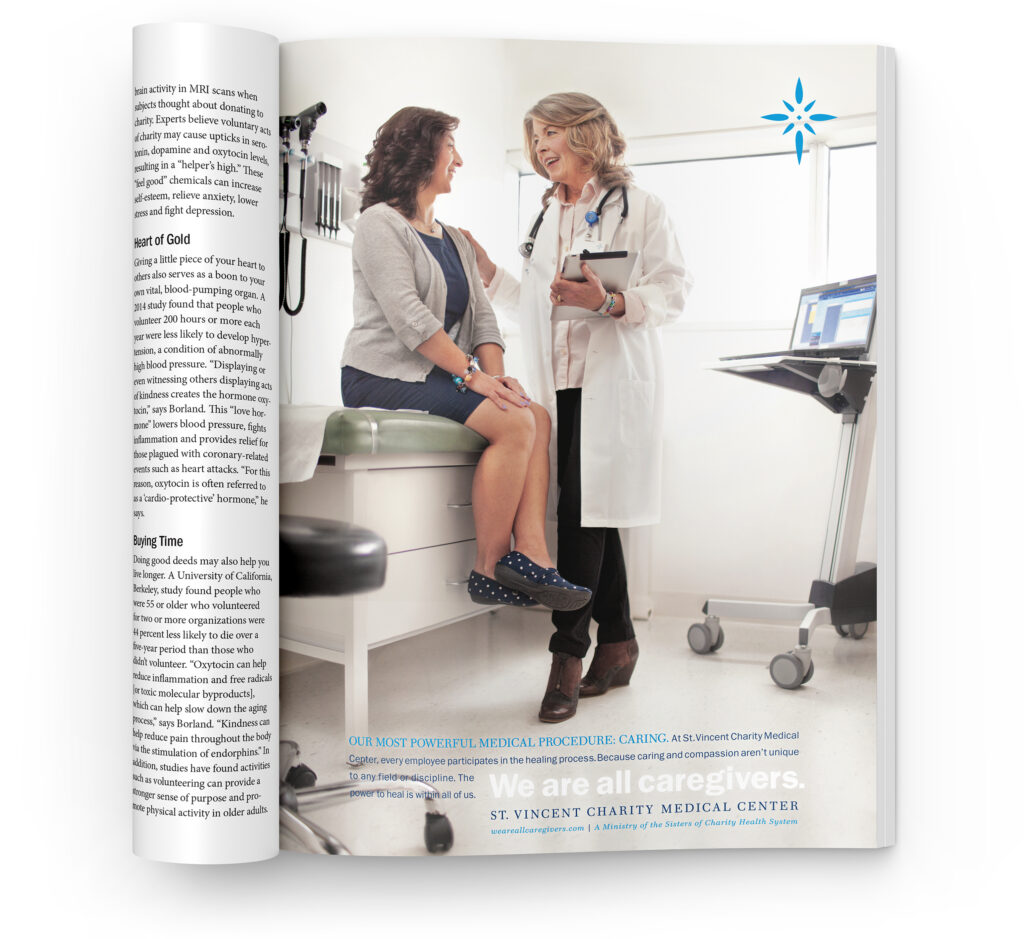 Our most powerful medical procedure: caring.