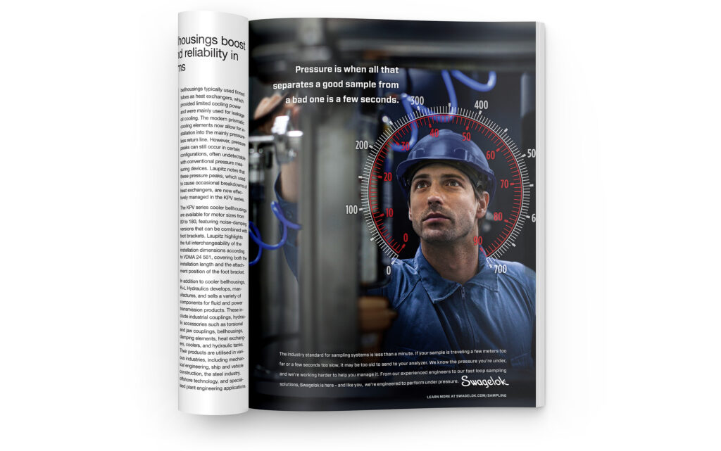 Pressure is when all that separates a good sample from a bad one is a few seconds.